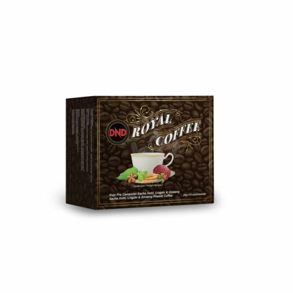 DND ROYAL COFFEE (20G X 15 SACHETS) X 1 BOX