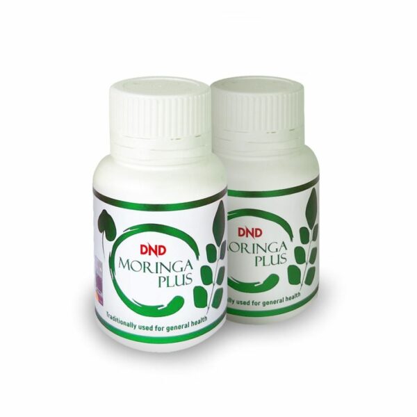 DND MORINGA PLUS - 60 VEGE CAPSULE X 2 BOTOL