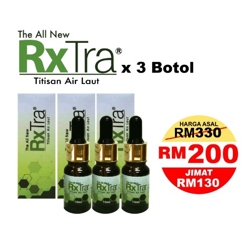 RXTRA (10ML) X 3 KOTAK