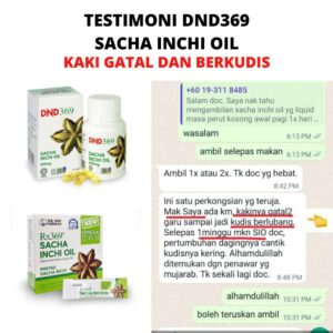 TESTIMONI KAKU GATAL SEMAKIN PULUH SELEPAS AMALKAN DND369 SACHA INCHU