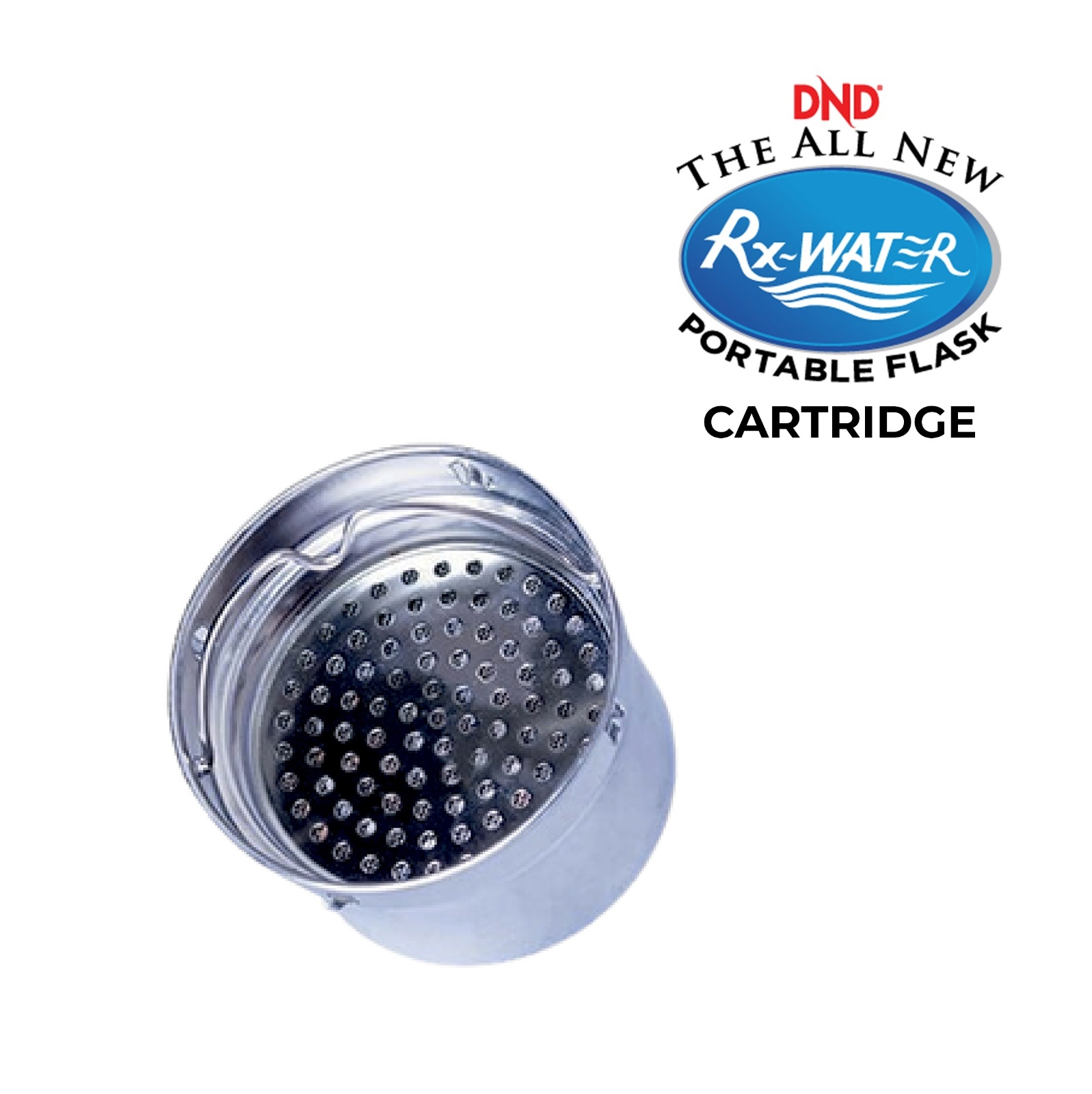 DND RXWATER PORTABLE FLASK CARTRIDGE X 1