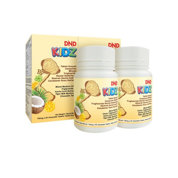 DND KIDZ CHEWABLE X 2 BOTOL (60 TABLETS)