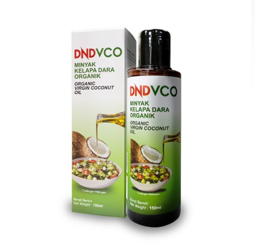 DND VCO (MINYAK KELAPA DARA ORGANIK) 150ML X 1 BOTOL