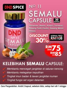 DND-NO-11-SEMALU-CAPSULE