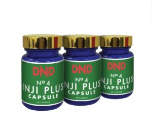 DND NO.4 INJI PLUS (30 CAP) X 3 BOTOL