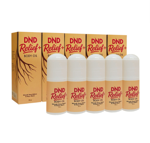 DND-RELIEF-BODY-OIL-ROLL-ON-70ml-X-5-BOTOL