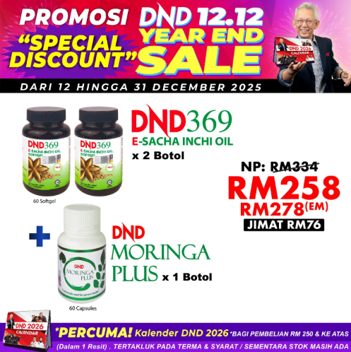 DND369-E-SIO-60-SOFTGEL-X-2-BOTOL-DND-MORINGA-PLUS-60-CAP-X-1-BOTOL